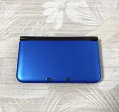 Nintendo 任天堂 3DS LL ブルー×ブラック 本体 ヒンジにヒビ有り