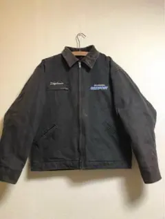 売り切り価格‼️【短丈】デトロイトジャケット 企業ロゴ 古着 M S