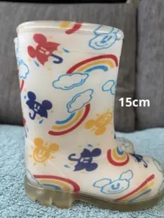 東京ディズニーリゾート ミッキー柄 長靴15cm