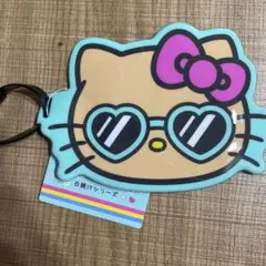 ハローキティ ダイカットPVCケース ミント パスケース スーツケース