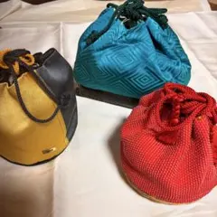 巾着 カゴバッグ 巾着籠 まとめ売り 巾着バッグ 和装