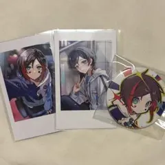 CR うるか uruca SELFIE CARD セルカ セルフィー 缶バッジ