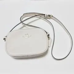 COACH ショルダーバッグ ホワイト レザー