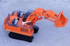 ミニカー 1/87 HITACHI 日立 EX8000 新型 大型ショベルカー ミニチュア 日立建機 超大型油圧ショベル EX8000-6 *1/87
