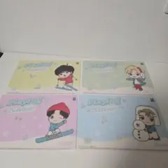 BTS セブンイレブン ランチョンマット セット　TinyTAN