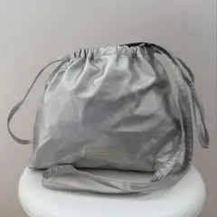 メゾンスペシャル　ヴィーガンレザー2WAY巾着スモールバッグ