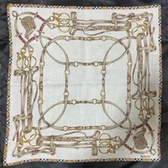 Burberrys 1990年代 馬具デザイン ハンカチ 47×46 バーバリー