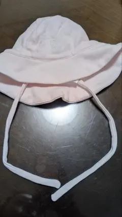 【美品】ポロラルフローレン　ベビー帽子　ピンク　ハット　44cm 3-9m