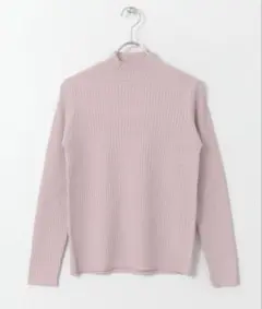 URBAN RESEARCH ROSSO プチハイネックリブニット　ピンク