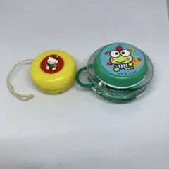 当時もの　サンリオ ハローキティとケロッピ　ヨーヨー 2個セット1995年製