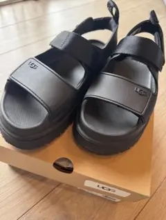 UGG ブラック ゴールデングロウ 24センチ