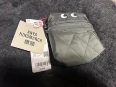 新品タグ付　ユニクロUNIQLO アニヤ　パッカブルバッグ　オリーブ　エコバッグ