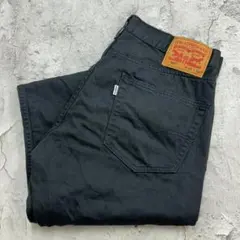 リーバイス　505　ブラック　デニムパンツ　ジーンズ　古着　ボトムス　W34