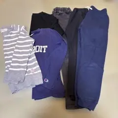 長袖Tシャツ長ズボン(男の子向け) まとめ売り　サイズ130