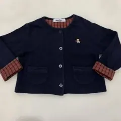 ファミリア　カーディガン　110