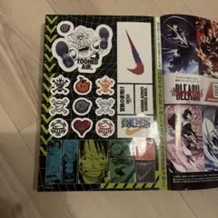 ONE PIECE × NIKE スペシャルコラボステッカー42・43特大合併号