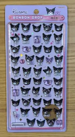 【正規品】ボンボンドロップシール ミニ クロミ サンリオ