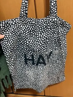 HAY トートバッグ ドット柄
