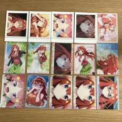 五等分の花嫁　中野五月　ウエハース　シール　ステッカー　22点　まとめ売り