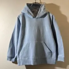 C-31水色 フード付きパーカー 120 130 140