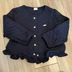 petit main ネイビー カーディガン 110