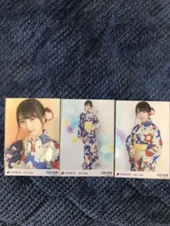 乃木坂46  与田祐希　2017 浴衣　生写真