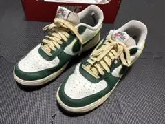 NIKE AIR FORCE 1 ホワイト グリーン　28cm
