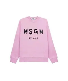 MSGM ロゴ スウェット ピンクのサムネイル