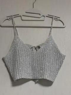 ディスコート ラメニットキャミ