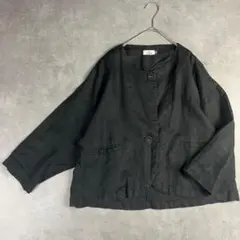 ゴーシュ】リネンコットンカルゼジャケット - メルカリ