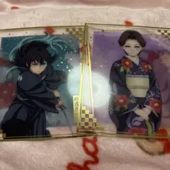 鬼滅の刃　無限城編　オンラインくじ　クリア色紙　時透無一郎　珠世