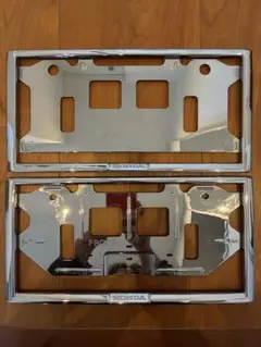 ホンダ純正　ナンバーフレーム　前後セット