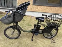 ✨美品✨大容量8Ah✨室内保管✨パナソニック ギュット 子供乗せ電動