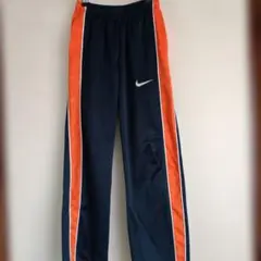 NIKE ジャージ 140 パンツ ネイビー オレンジ
