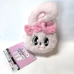 エスターバニー　フェイスミニポーチ　ピンク