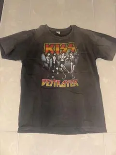 （vintage、古着）KISS Tシャツ　バンtのサムネイル