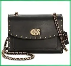 COACHコーチパーカークロスボディーターンロックショルダーバッグ