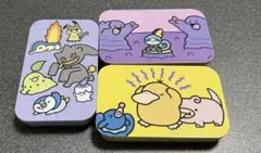 ポケモン　プチ缶コレクション　逃　コダック　ジュペッタ　メッソン　ベトベター