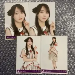 乃木阪46 ビリヤニ 生写真 コンプ 4枚 矢久保美緒