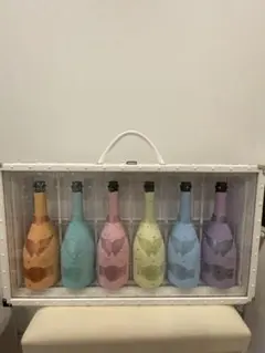 ANGEL CHAMPAGNE 空瓶6本セット 付きLED付きスクイーズ全部付き