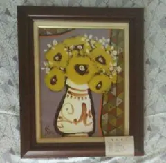 ☆ 稲垣 昌紀 ☆「白い花」 油絵 F4号 未使用！ - メルカリ