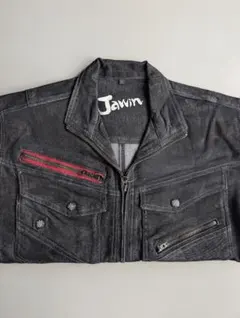 ［新品]ジャウィン　Jawin 限定色　デニム風ストレッチジャケット　 Lサイズ