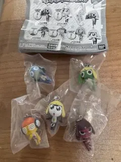 ケロロ軍曹つまんでつなげてマスコットであります5種セット