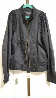 UNITED ARROWS フリル ジャケット ブラックのサムネイル