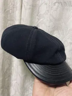 【美品】トロフィークロージング　キャスケット　ベレー帽　チノ　レザー　ブラック 楽天市場】トロフィークロージング TROPHY CLOTHING