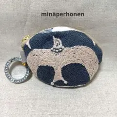 ミナペルホネン　ミニキーポーチ　ハンドメイド