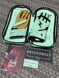 確実正規品BRUCE BOLTブルースボルト プレミアムプロ エルボーガード黄