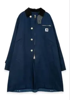 sacai x Carhartt WIP Duck Coat Blue サイズ2のサムネイル