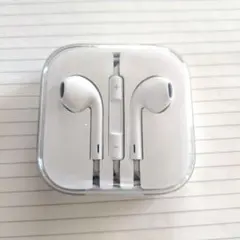 純正　新品　未使用　Apple　iPhone　イヤホン　ホワイト　白