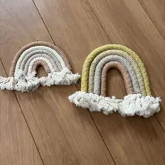 スリーコインズ　壁掛けレインボー　インテリア　子ども部屋